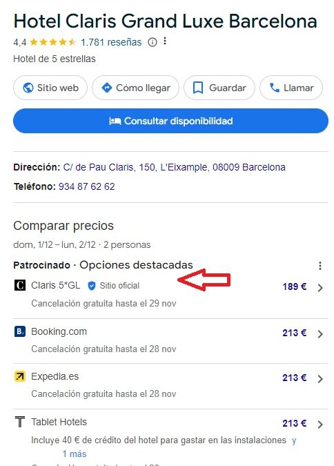 Metabuscadores para hoteles, una fuente de negocio